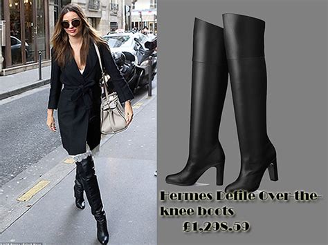 bottes hermes|Hermes defile boots.